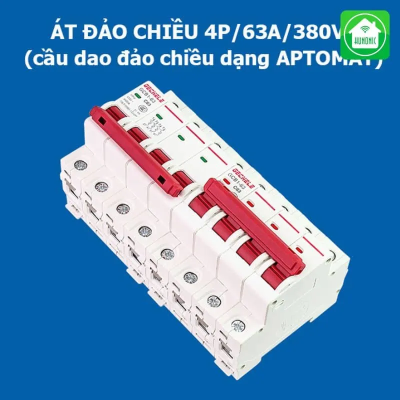 Cầu dao đảo chiều được sử dụng cho nguồn điện lưới, máy phát điện hoạt động ổn định