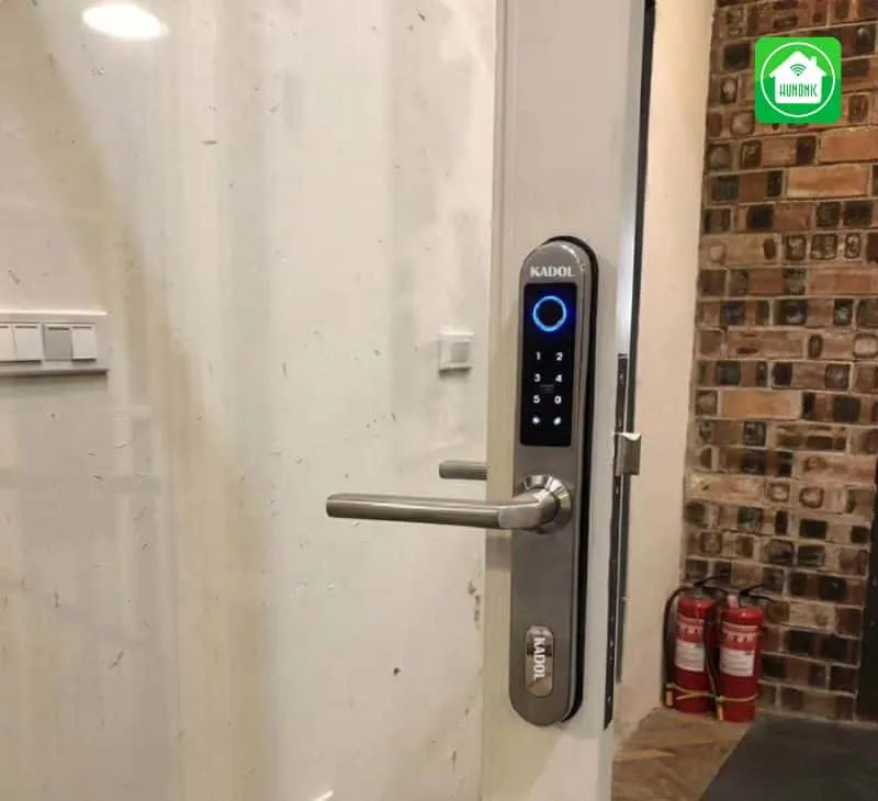 Khóa vân tay cửa nhôm Kadol KD - 800 tích hợp đa dạng chức năng mở khóa