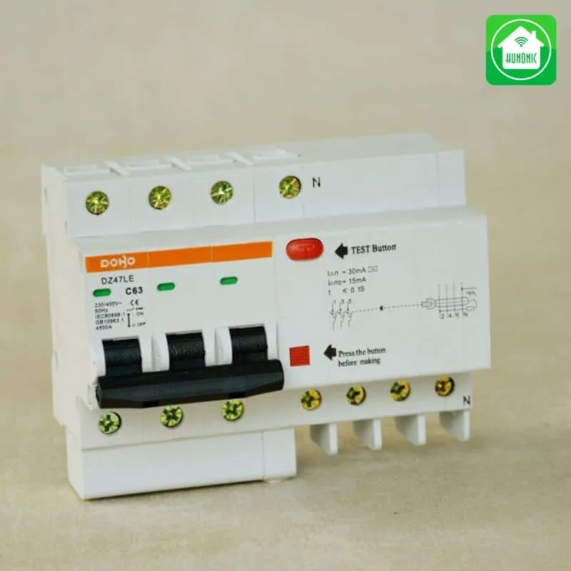 Các xí nghiệp, nhà máy lớn nên cân nhắc chọn aptomat chống giật theo dòng rò