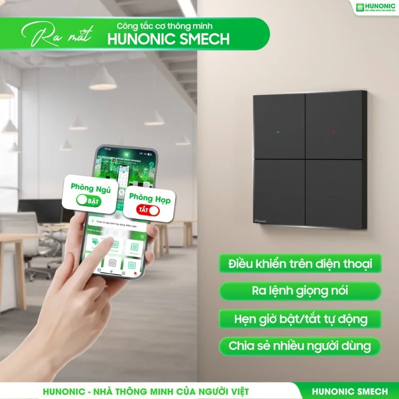 công tắc hunonic smech