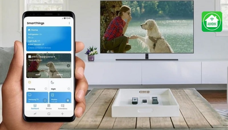 Thiết lập ứng dụng SmartThings đơn giản trên điện thoại đơn giản chỉ qua vài thao tác
