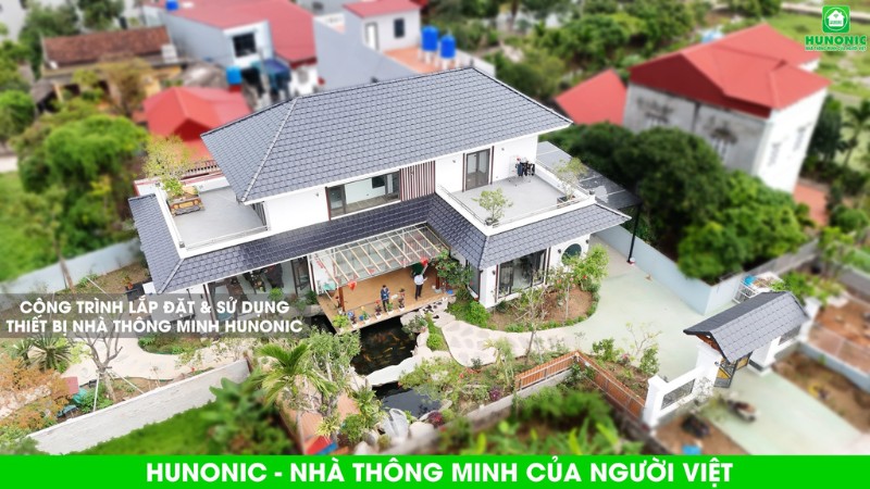 Gợi ý hệ thống thiết bị thông minh Hunonic đầy đủ cho nhà phố