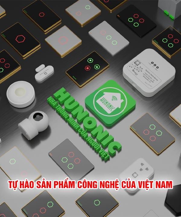 hệ sinh thái smarthome Hunonic
