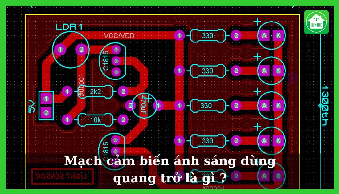 Mạch Cảm Biến Ánh Sáng Dùng Quang Trở Là Gì?