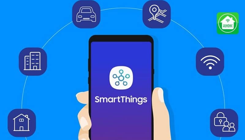 Mọi người dễ dàng kết nối SmartThings với Tivi Samsung