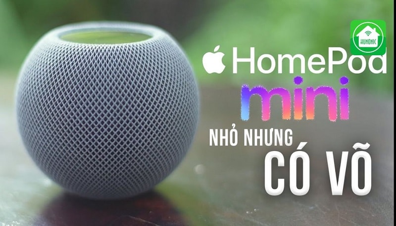 Sử dụng loa Apple Homepod Mini đang trở thành nhu cầu của đông đảo người dùng