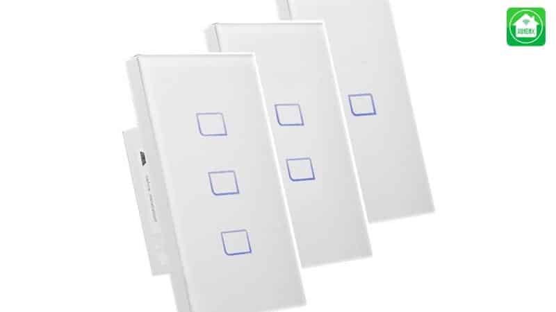 Công tắc Broadlink TC2 US có thêm tính năng cảm biến ánh sáng