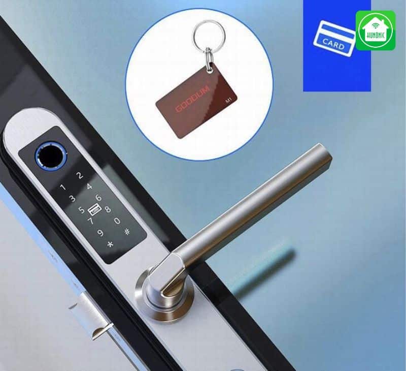 Khóa vân tay cửa nhôm, cửa nhựa lõi thép Goodum E69 hiện đại