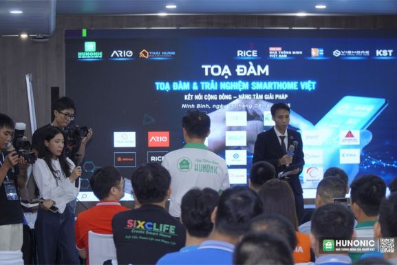 Hunonic Việt Nam – Nhà Tài Trợ Kim Cương tại Tọa đàm & Trải nghiệm Smarthome Việt 2025