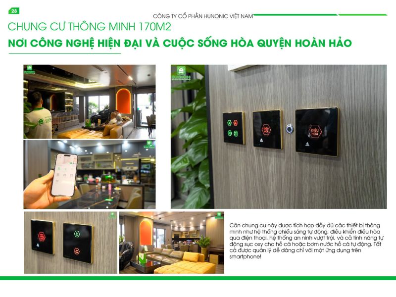 Hunonic tiện ích cả gia đình