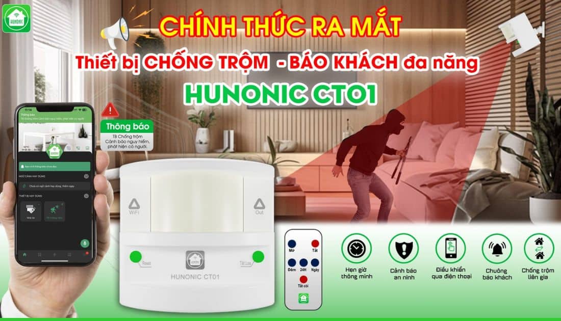 ra mắt thiết bị chống trộm