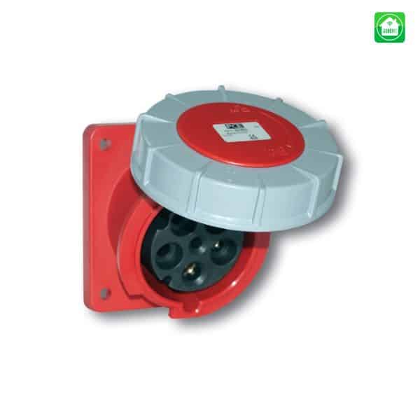 Ổ cắm gắn âm loại kín nước dạng thẳng