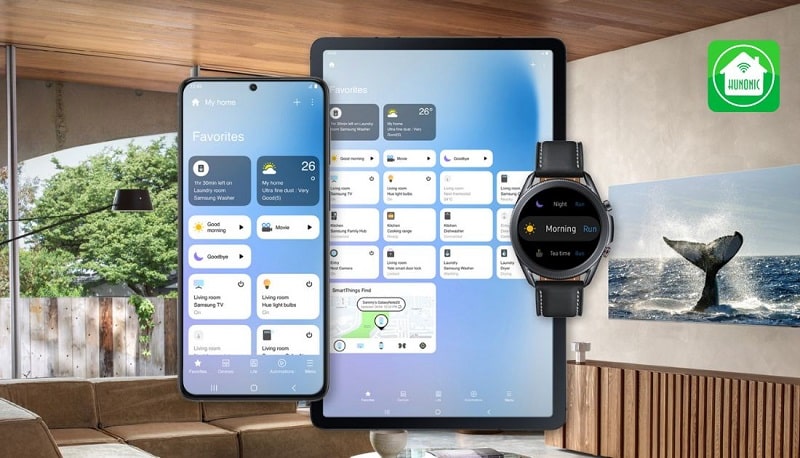 Ứng dụng của Samsung giúp nâng cao chất lượng cuộc sống gia đình bạn