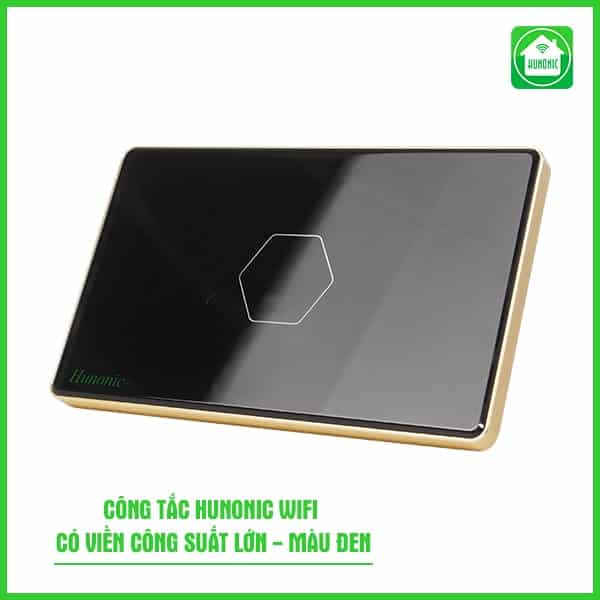 Công tắc cảm ứng có viền công suất lớn màu đen