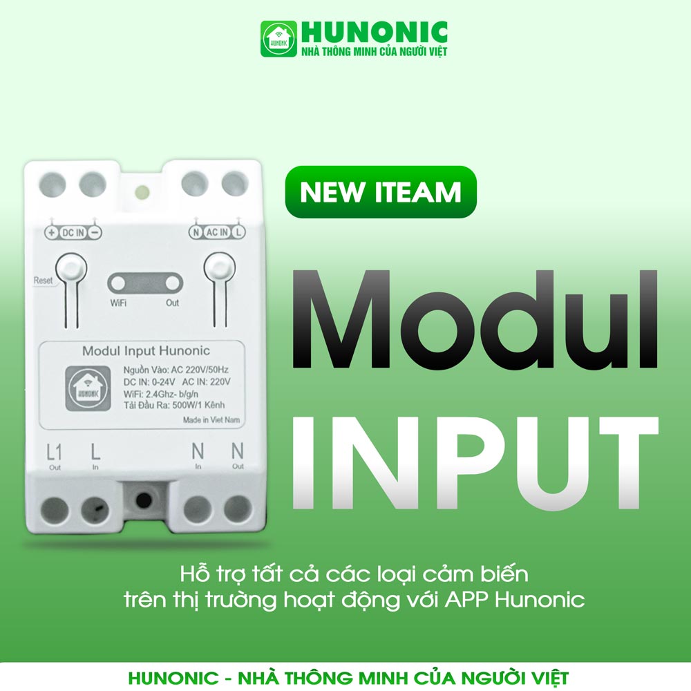 Modul input hunonic