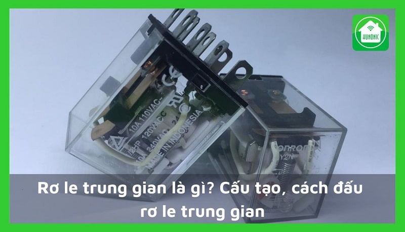 Rơ le trung gian là gì? Cấu tạo, cách đấu rơ le trung gian