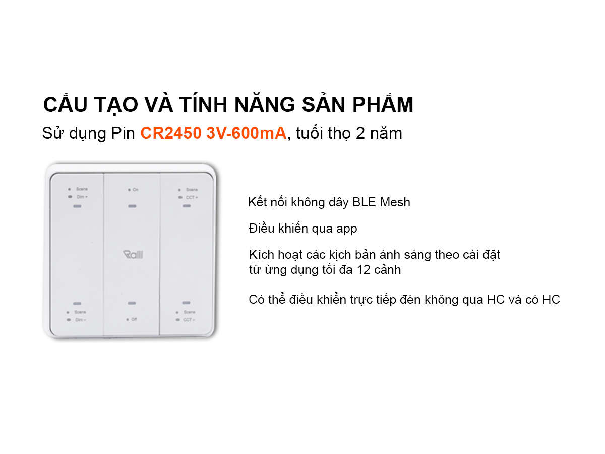 Bảng điều khiển cảnh RD-SC.M3 V2 (DC) 6