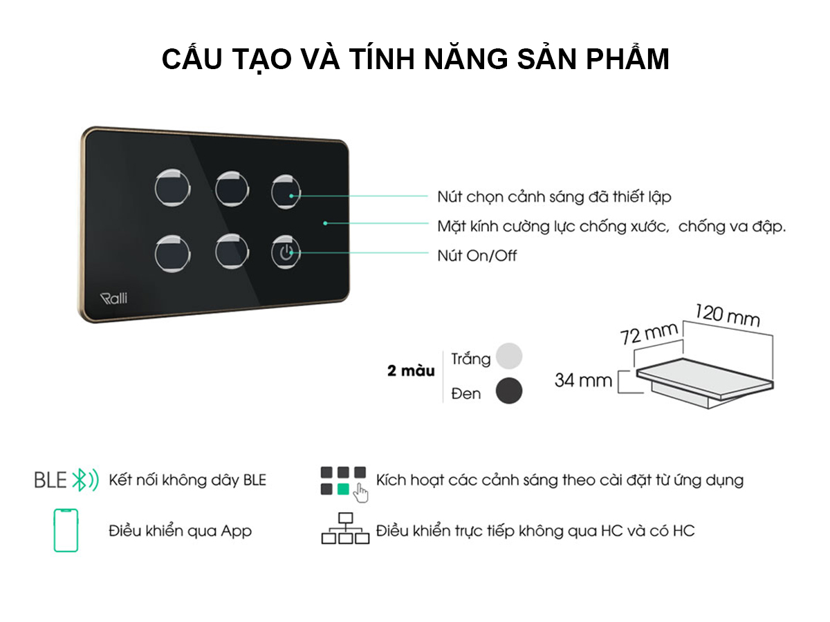 Bảng điều khiển cảnh RD-SC06.CN 7