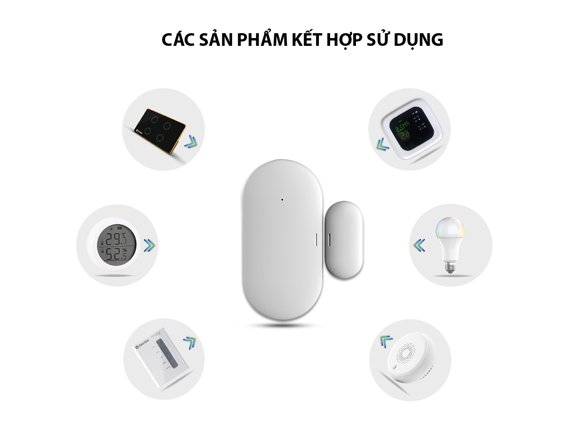 Bộ cảm biến cửa CB08.DO.BLE 6