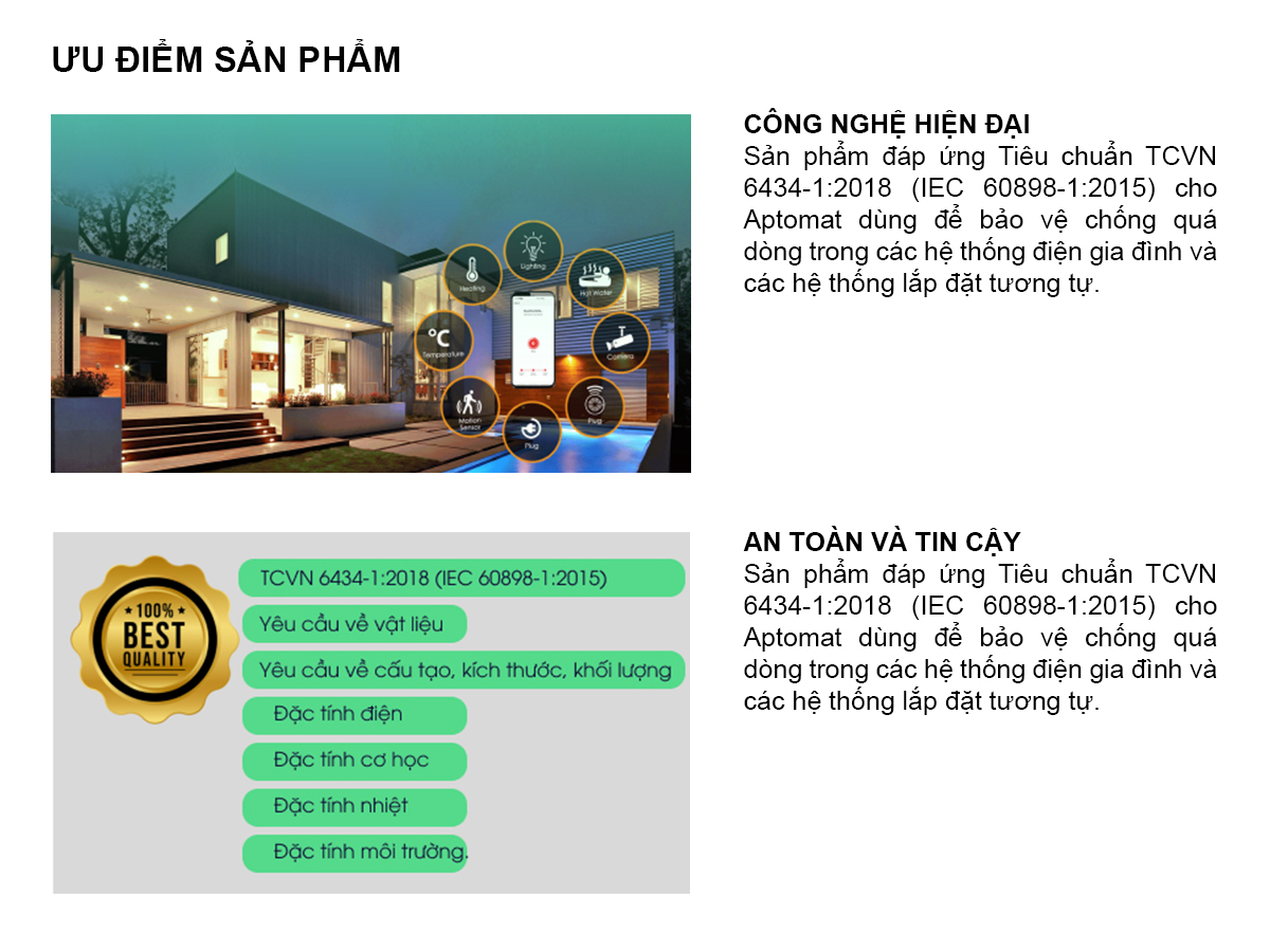 Bộ cầu dao thông minh RD.MCB.WF 2P C63 3