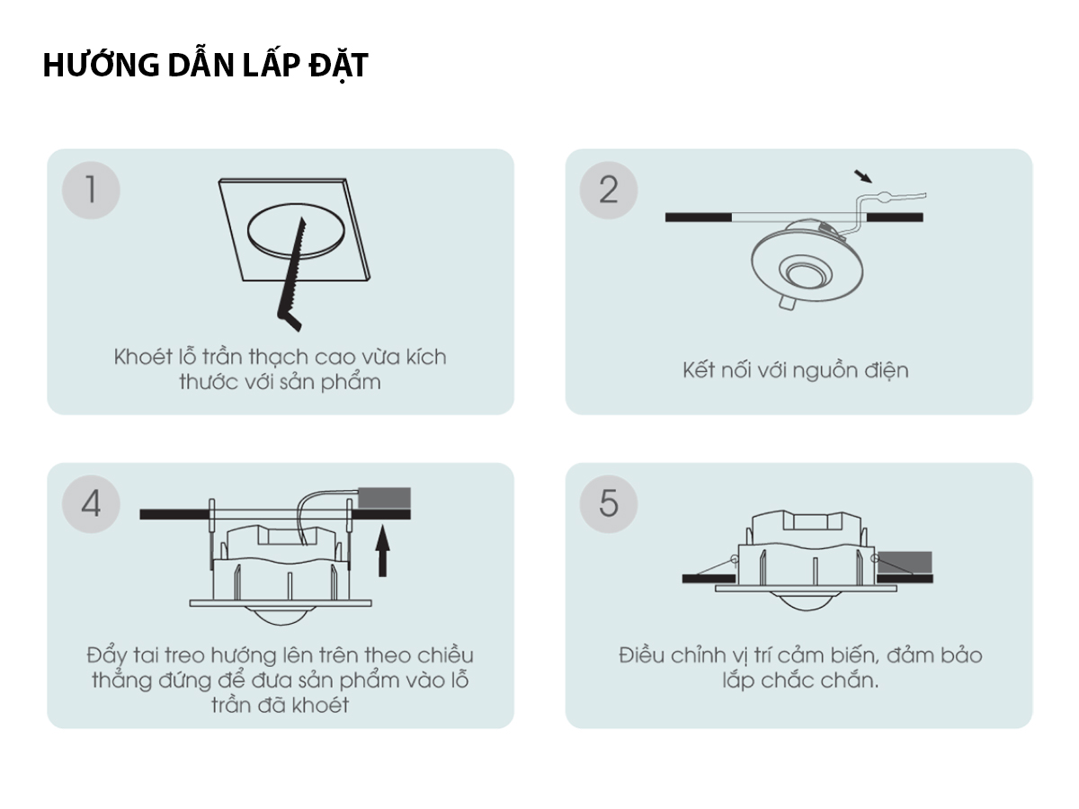 Cảm biến chuyển động thông minh CB09.PIR.BLE (DC) 6