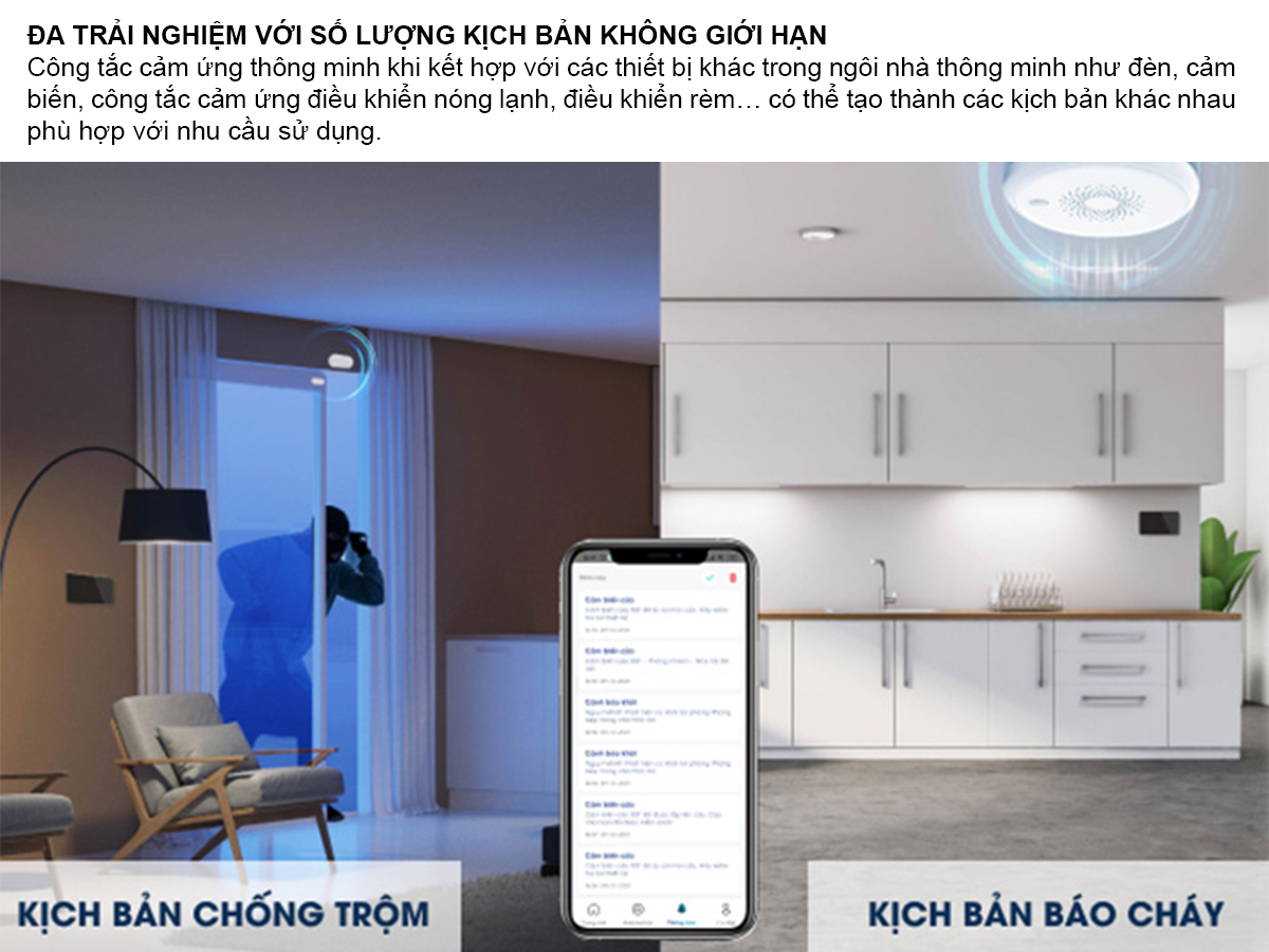 Công tắc thông minh CTCU.BLE CN.03T 2