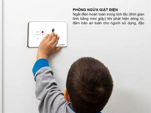 Ổ cắm âm tường chống giật