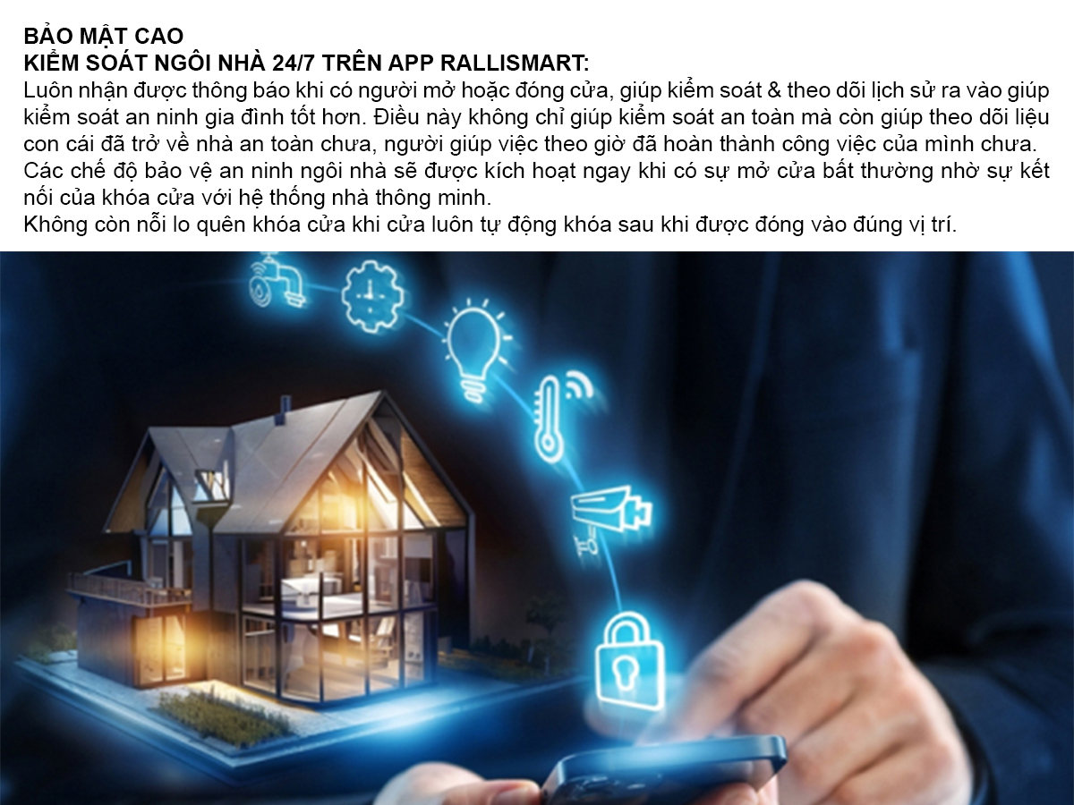 Khóa cửa thông minh  AG101-FACP 2