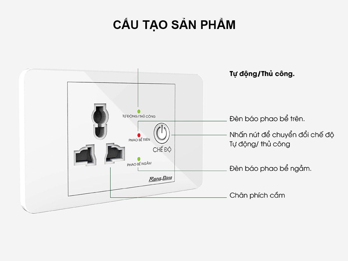 Ổ cắm máy bơm an toàn 6