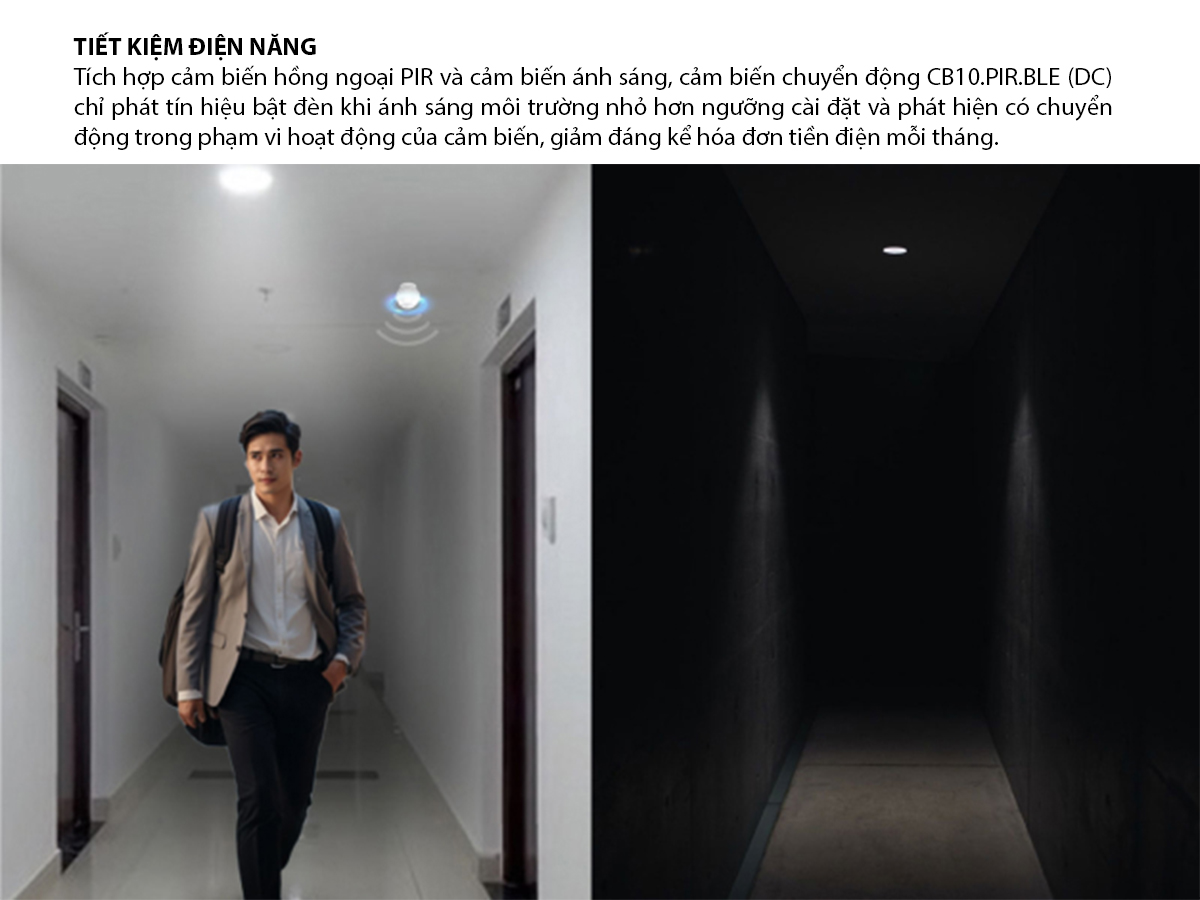 Công tắc cảm biến chuyển động thông minh Công tắc cảm biến chuyển động thông minh