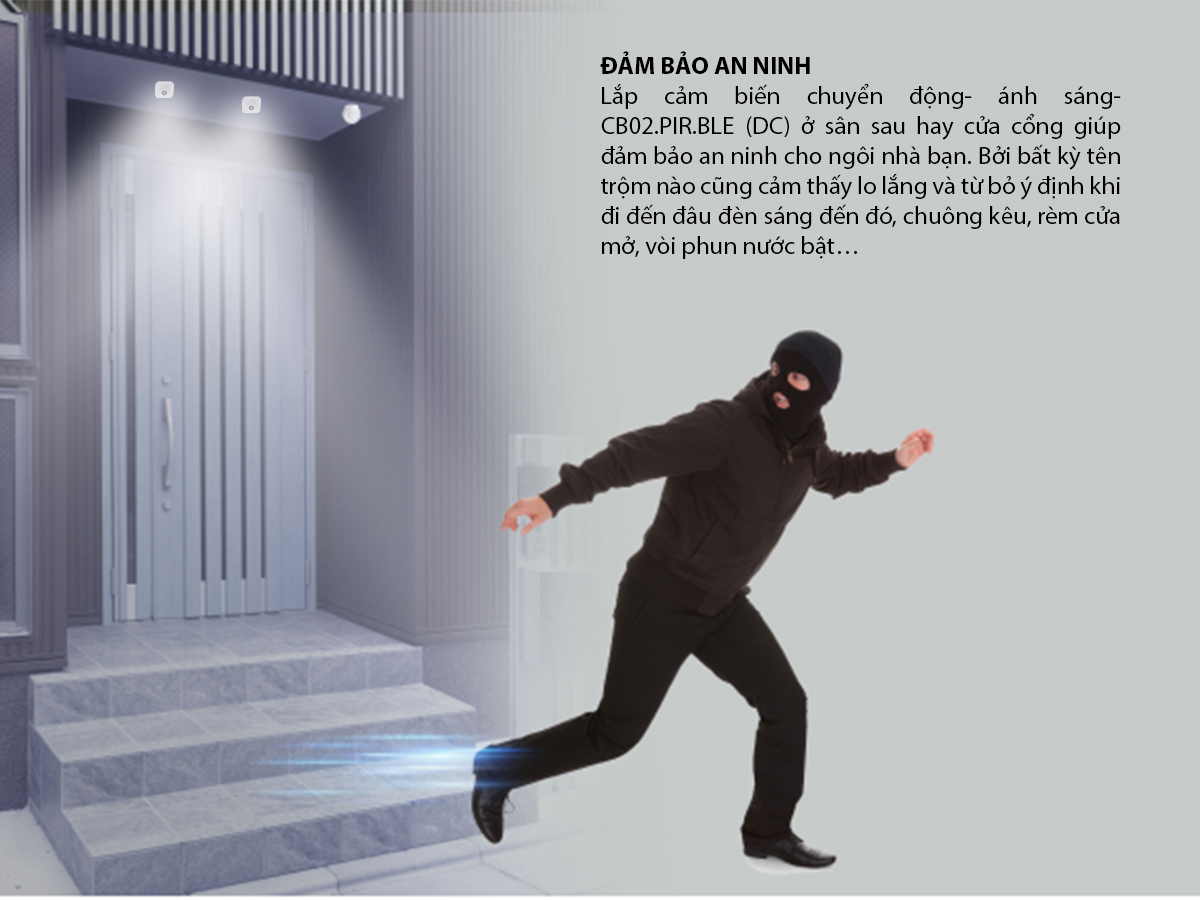 Cảm biến chuyển động ánh sáng Cảm biến chuyển động ánh sáng