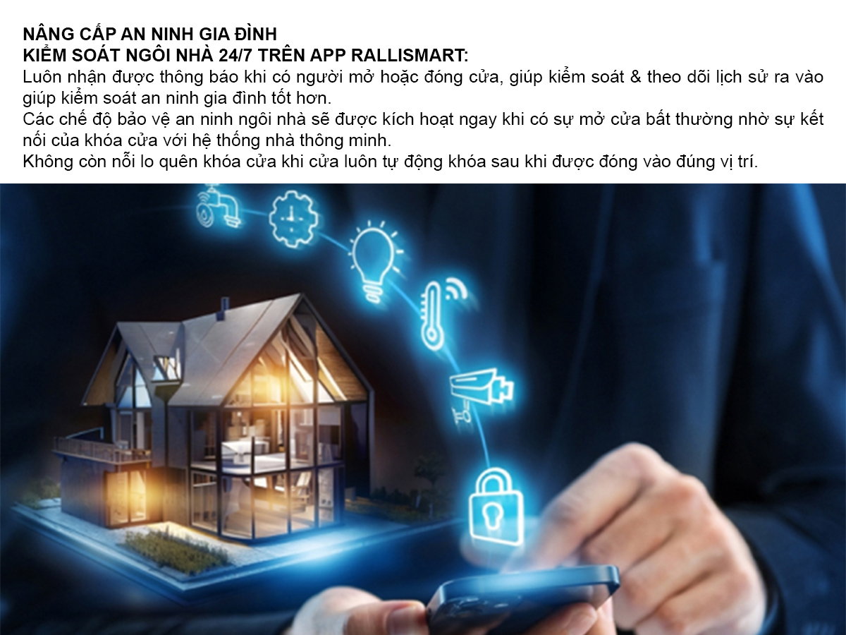 Khóa cửa thông minh U761-FACP - Ảnh 2 Khóa cửa thông minh U761-FACP - Ảnh 2