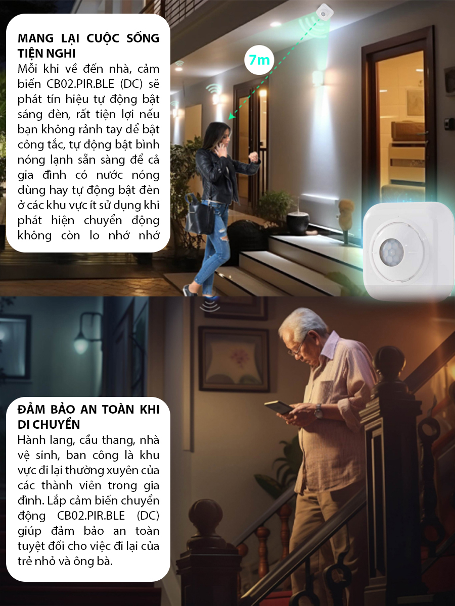 Cảm biến chuyển động ánh sáng Cảm biến chuyển động ánh sáng