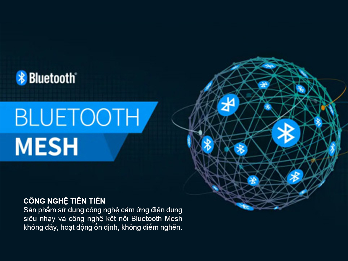 Công tắc thông minh CTCU.BLE CN.04T MN Công tắc thông minh CTCU.BLE CN.04T MN