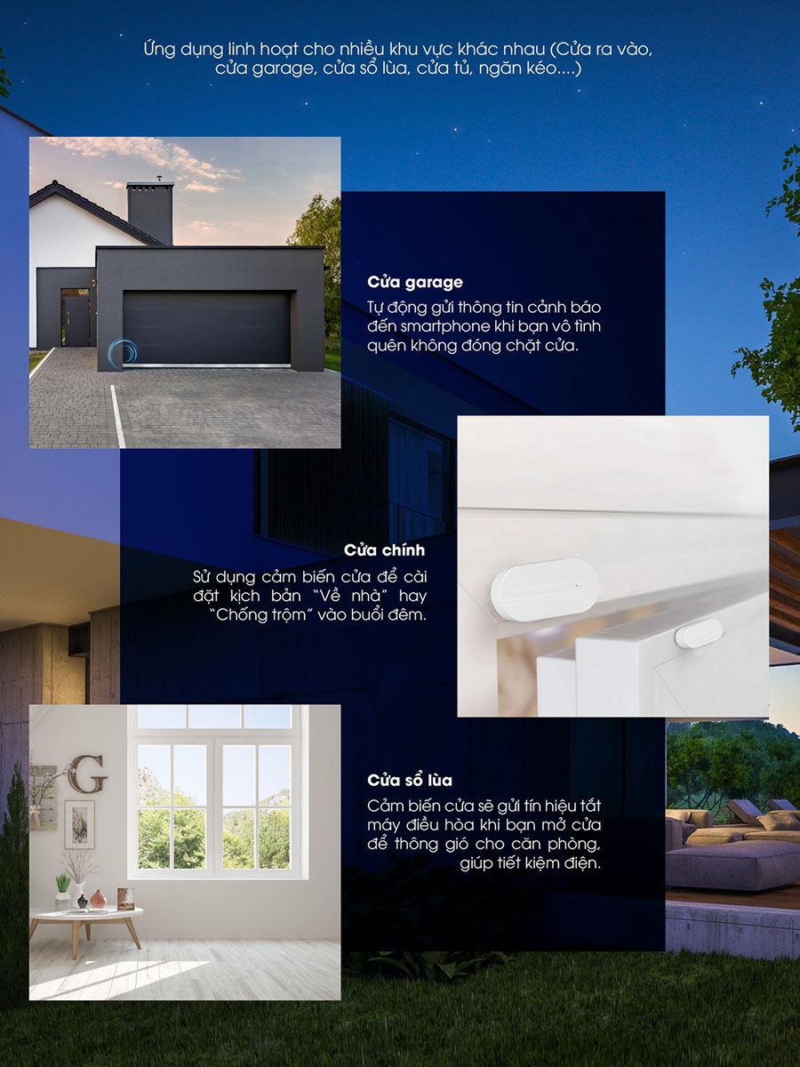 Bộ cảm biến cửa Rạng Đông Bộ cảm biến cửa Rạng Đông