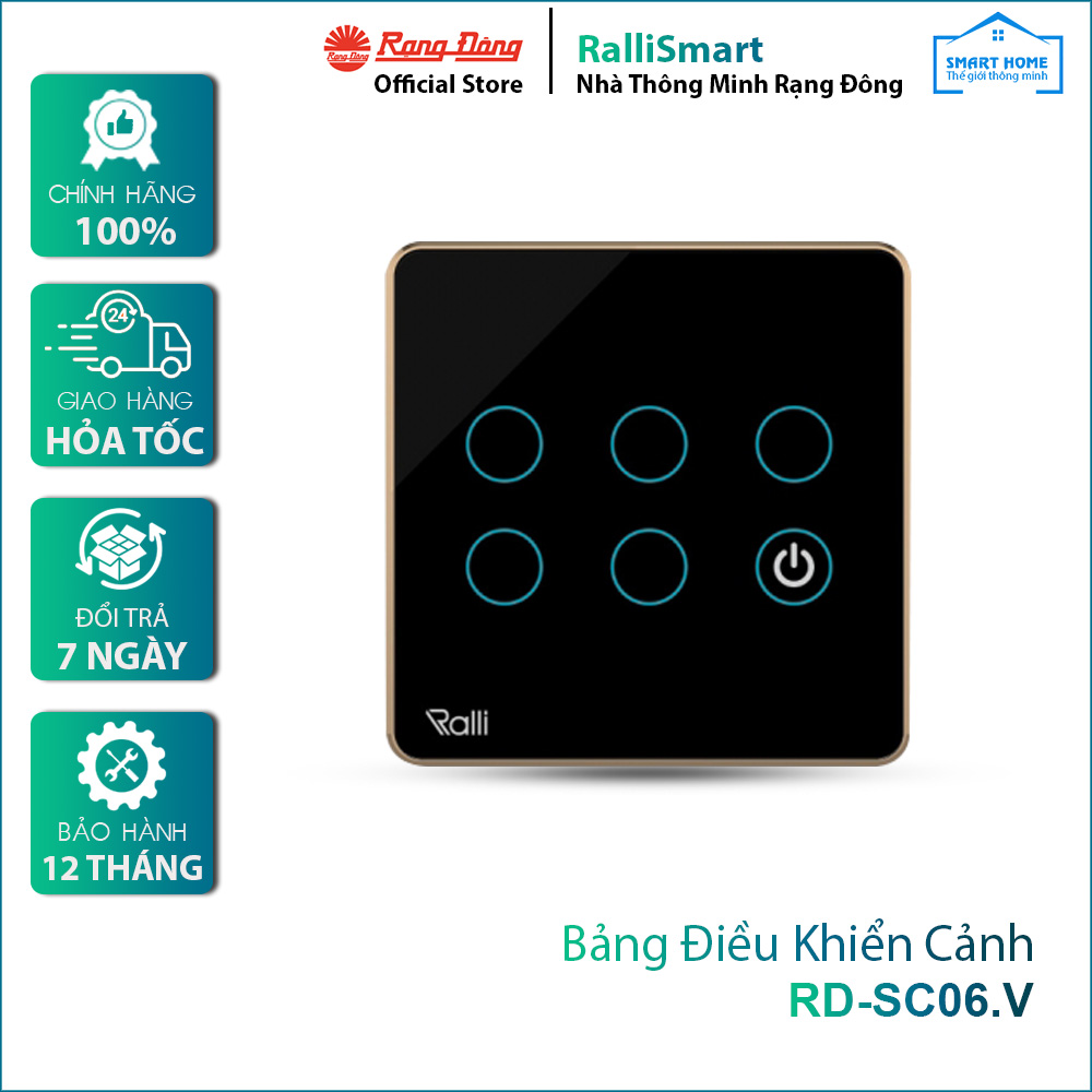 Bảng điều khiển cảnh RD-SC06.V Bảng điều khiển cảnh RD-SC06.V