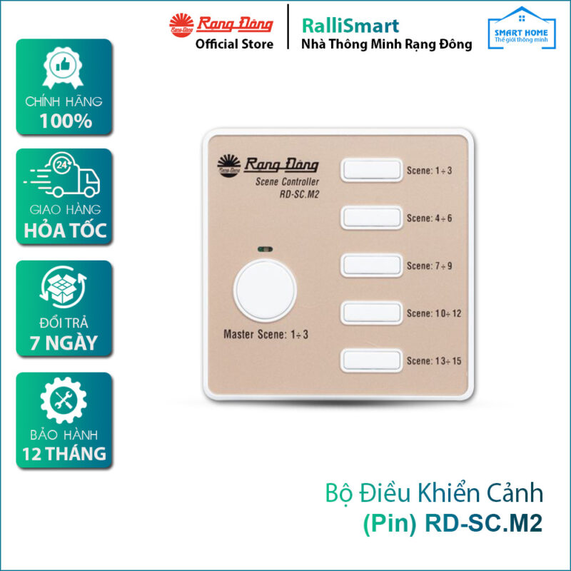 Bảng điều khiển cảnh (Pin)   RD-SC.M2